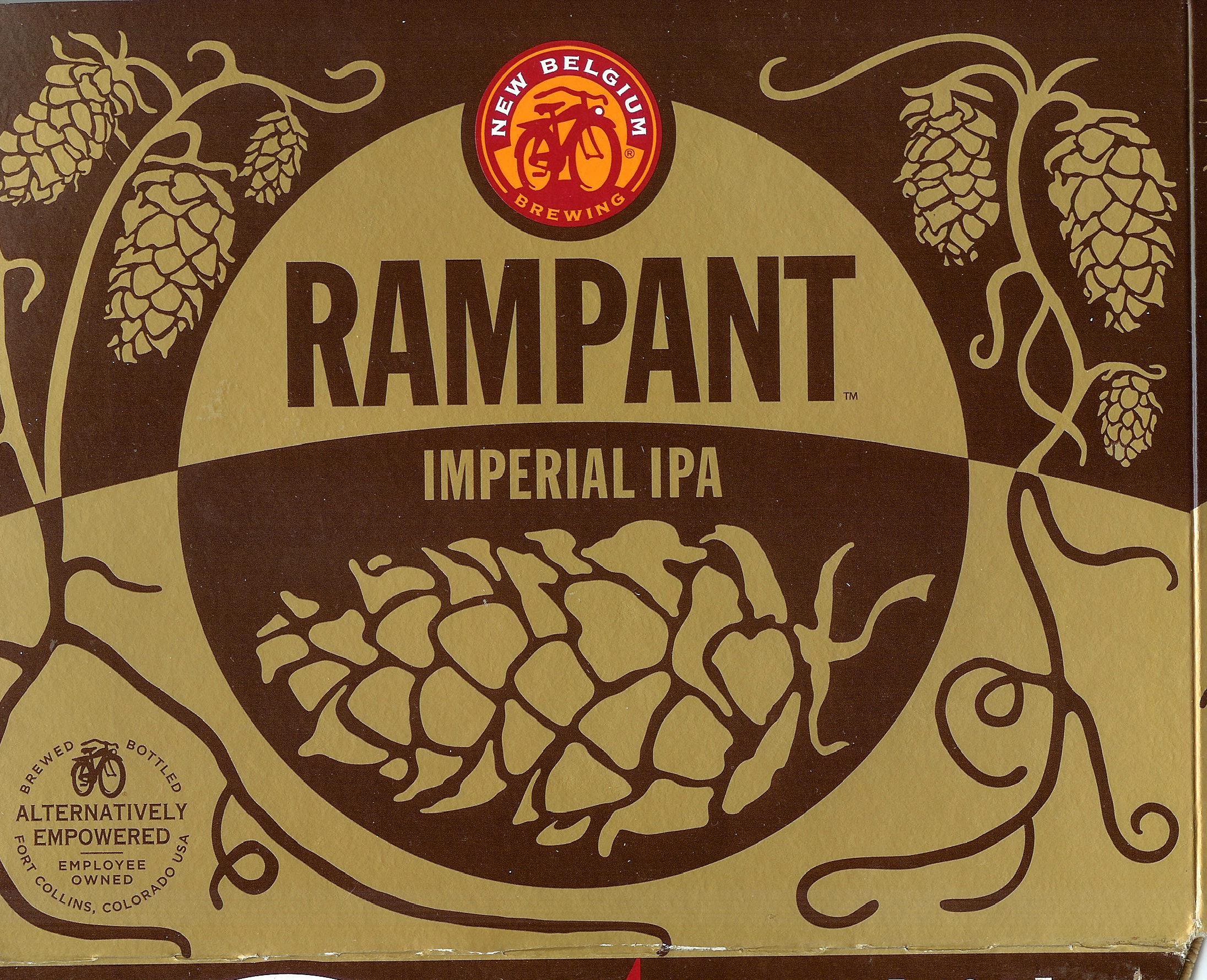 Beer Branding Example: Rampant Imperial IPA